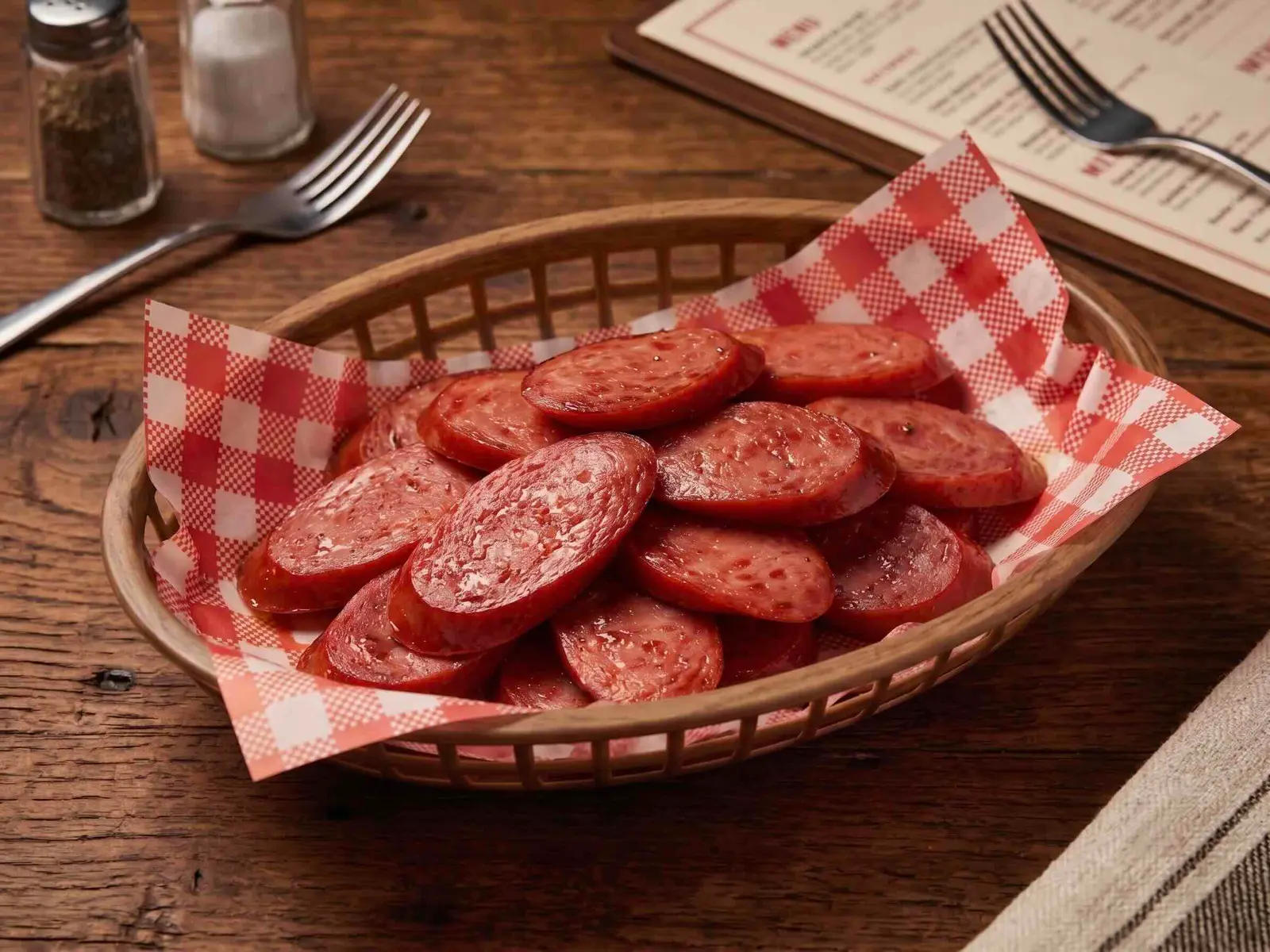 Grilled Red Sausages / Saucisses rouges grillées