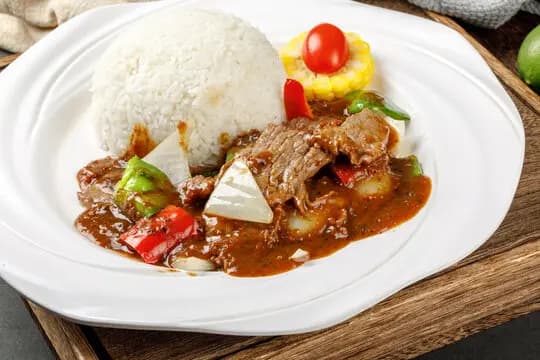 Hot Chili & Beef Rice / Riz bœuf aux piments