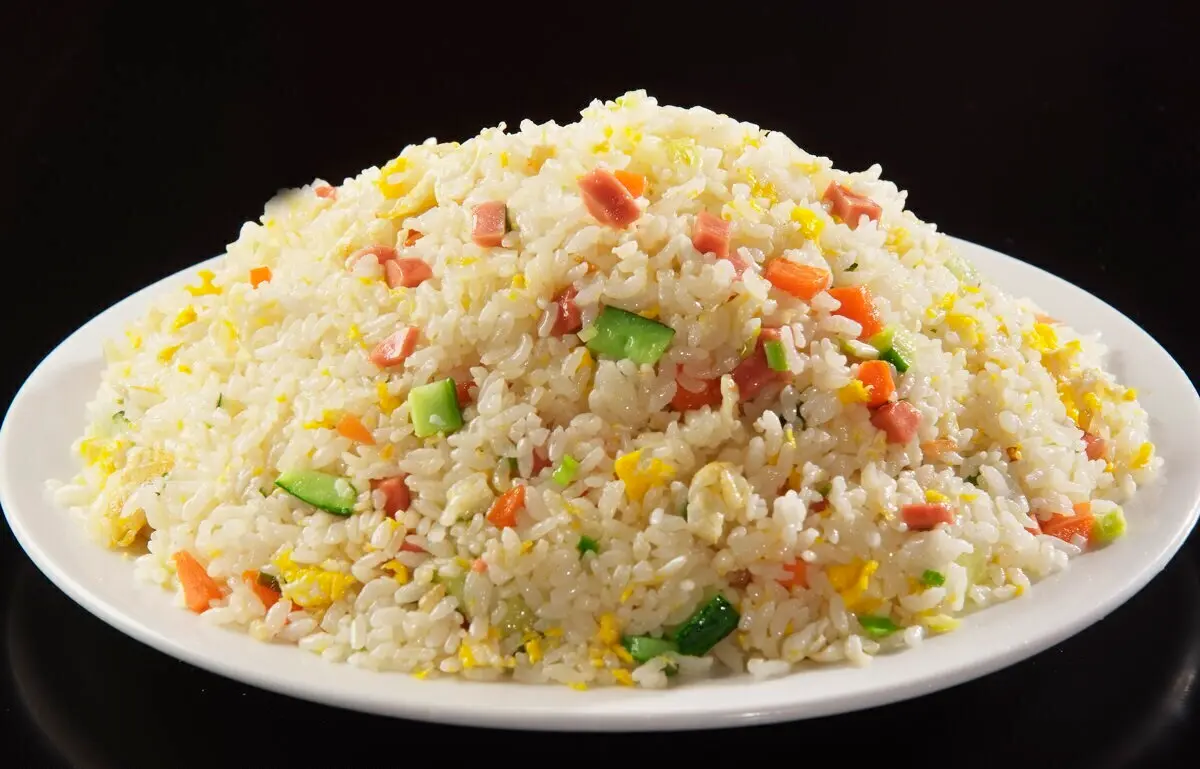 Yeung Chow Fried Rice / Riz sauté façon Yangzhou